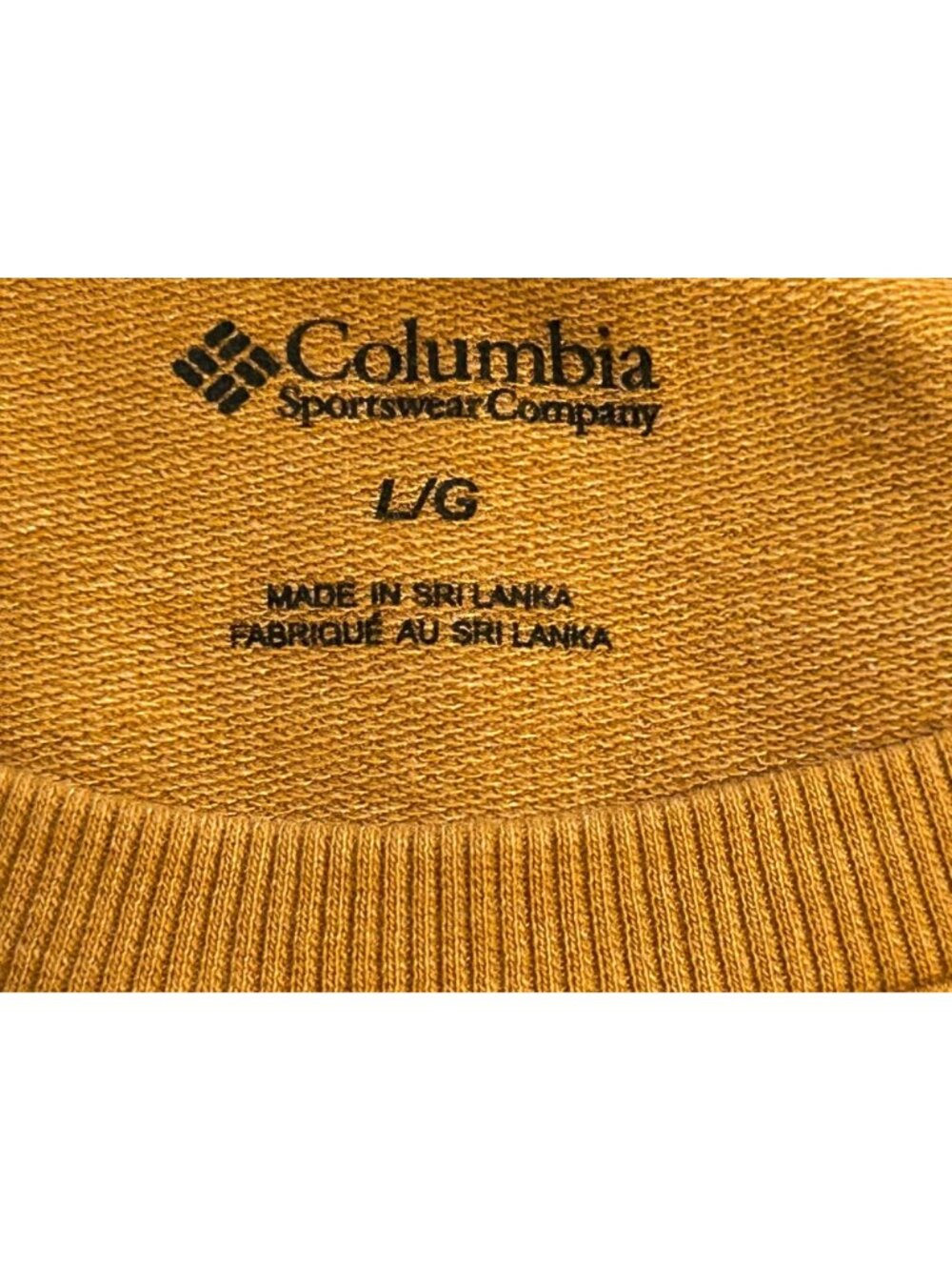 Columbia Women's Live The Journey Copper w/ Navy Lightweight Sweatshirt Size L - Picture 5 of 9